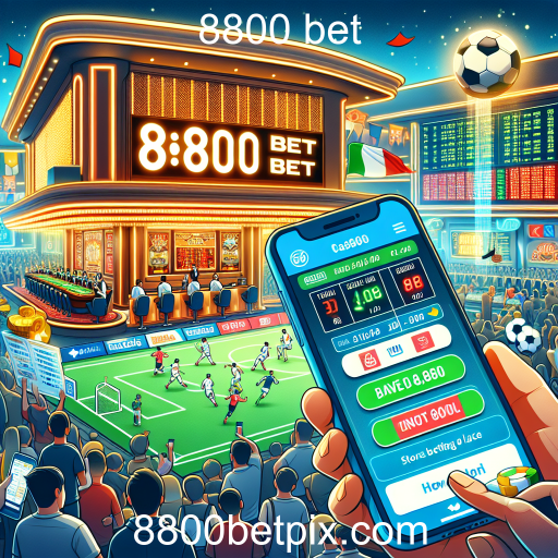 Explore as Emoções das Apostas Ao Vivo no 8800 Bet